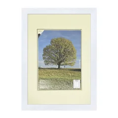 30x30 | Rám Kasette ECO biely BEZ SKLA iba rám a zadná strana