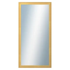 DANTIK - Zarámované zrkadlo - rozmer s rámom cca 50x100 cm z lišty LYON zlatá (2703)