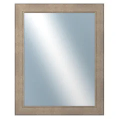DANTIK - Zarámované zrkadlo - rozmer s rámom cca 40x50 cm z lišty ANDRÉ veľká bronz (3159)