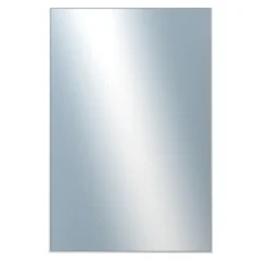 DANTIK - Zrkadlo v ráme - rozmery s rámom cca 80x120 cm z hliníkovej lišty strieborný lesk - P269-003 (7269003)