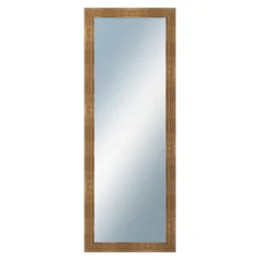 DANTIK - Zarámované zrkadlo - rozmer s rámom cca 60x160 cm z lišty TRITON široký zlatý (2952)