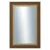 DANTIK - Zrkadlo v ráme - rozmery s rámom cca 40x60 cm z pásu RED GOLD plast (3069)