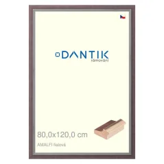 DANTIK obraz, puzzle, fotorámik 80x120 | AMALFI fialová (Plexi Clear)