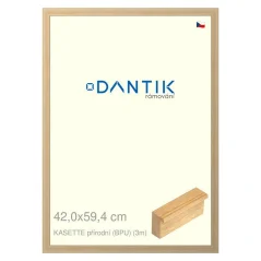 DANTIK obraz, puzzle, fotorámik 42x59,4 | KASSETTE natural (raw) (Plexi Clear)