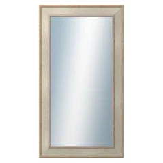 DANTIK - Zarámované zrkadlo - rozmer s rámom cca 50x90 cm z lišty TOOTH strieborná (2779)