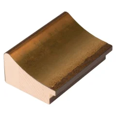 Rámová lišta DANTIK - 3022 - METAL AU prohlá velká
