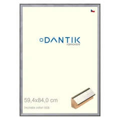 DANTIK obrázok, puzzle, fotorámik 59,4x84 | INCLINATA farba biela (Plexi Clear)