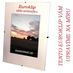 DANTIK Euroklip SKLO antireflexní  (na míru)