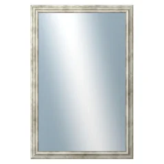 DANTIK - Zarámované zrkadlo - rozmer s rámom cca 40x60 cm z lišty TRITON strieborná (2143)