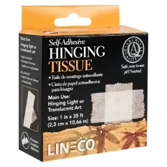Lineco muzeální Lepící Páska samolepící - Self-Adhesive Hinging tissue