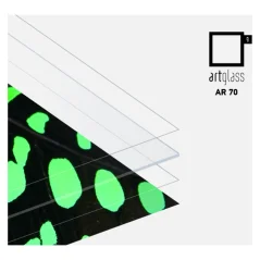 Muzeální sklo - ARTGLASS AR70 (box 4 lišty)