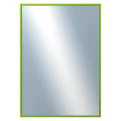 DANTIK - Zarámované zrkadlo - rozmer s rámom cca 50x70 cm z lišty NIELSEN zelená - P269-207 (7269207)