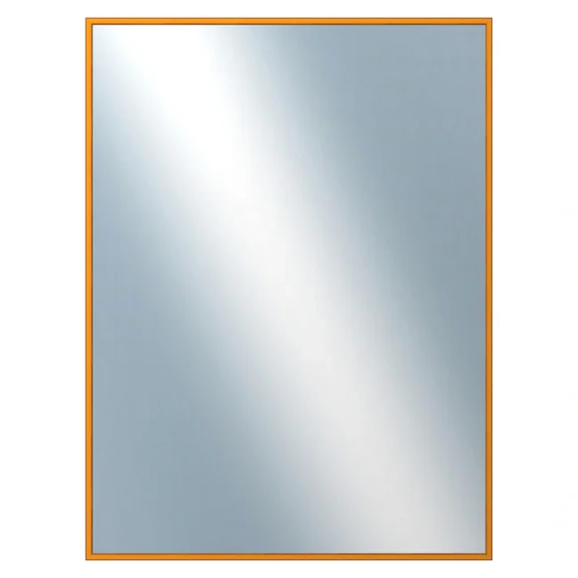 DANTIK - Zarámované zrcadlo - rozměr s rámem cca 60x80 cm z lišty Hliník oranžová - P269-217 (7269217)