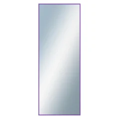 DANTIK - Zarámované zrkadlo - rozmer s rámom cca 60x160 cm z lišty Hliník modrá m. - P02-242 (7002242)