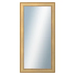 DANTIK - Zarámované zrkadlo - rozmer s rámom cca 60x120 cm z lišty TOOTH zlatá (2778)