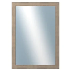 DANTIK - Zarámované zrkadlo - rozmer s rámom cca 50x70 cm z lišty ANDRÉ veľká bronz (3159)