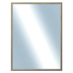DANTIK - Zarámované zrcadlo - rozměr s rámem cca 60x80 cm z lišty Y-ka červená linka (3130)