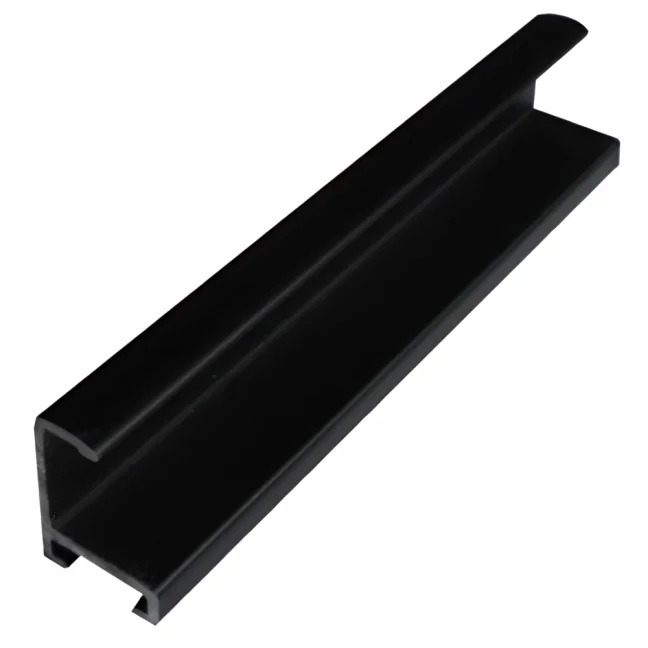 DANTIK - Zarámované zrcadlo - rozměr s rámem cca 50x140 cm z lišty Hliník černá - P01-021 (7001021)