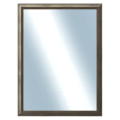 DANTIK - Zarámované zrkadlo - rozmer s rámom cca 60x80 cm z lišty Ferrosa grafit (3141)