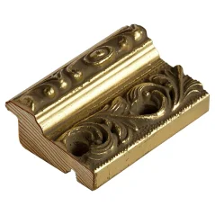 Rámová lišta DANTIK - 3160 - ROKOKO malá zlatá