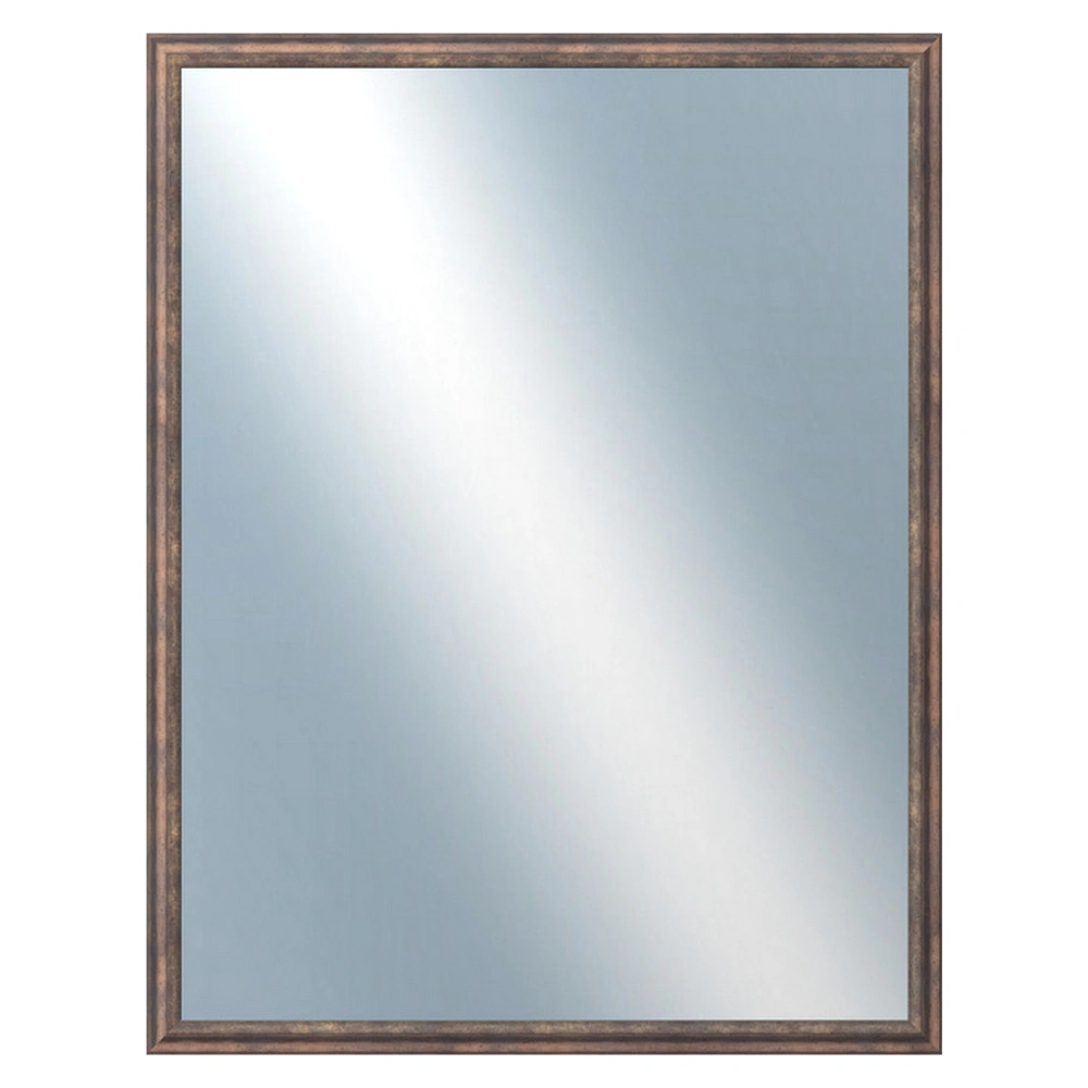 DANTIK - Zrkadlo v rámu, rozmer s rámom 70x90 cm z lišty TRITON meď antik (2141)