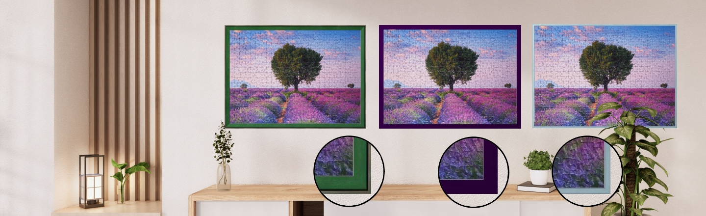 Jak zarámovat puzzle?