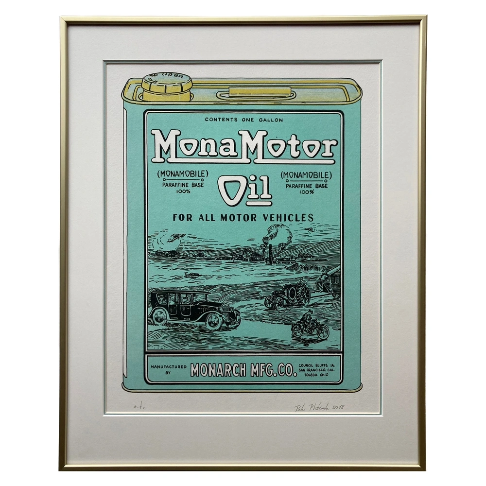 Ptáček Petr - Mona motor | 46.4x57.4