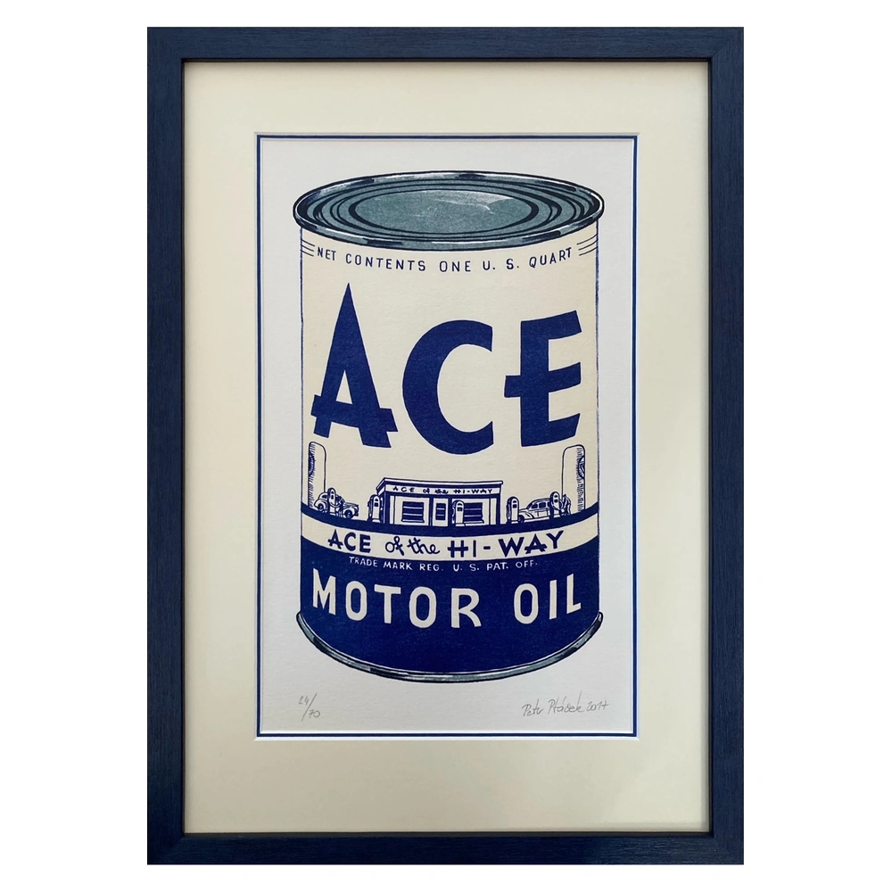 Ptáček Petr - Motor oil ace | 34.8x48.6